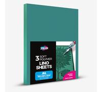 Zieler : Lino Block Sheets : A4 : Pack of 3