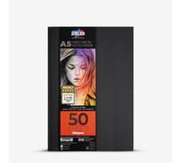 Zieler : Mixed Media Sketchbook : Hardback : 150gsm : 50 Sheets : A5 : Portrait