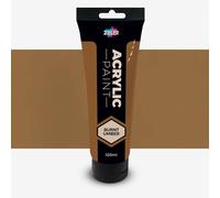 Zieler : Premium Acrylic Paint : 120ml : Burnt Umber