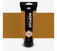 Zieler : Premium Acrylic Paint : 120ml : Yellow Ocre
