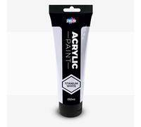Zieler : Premium Acrylic Paint : 250ml : Titanium White