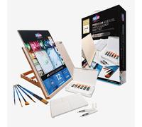 Zieler : Premium Easel Watercolour Gift Set : A3 : Set of 37