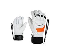 Ziener Adult Guard GTX Grip PR Ski Gloves/Winter Sports, Waterproof, Breathable, Gore-Tex, Primaloft, Leather, Racing, White, 10