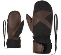 Ziener Alpine Men's Ski Gloves GETTERO AS brown