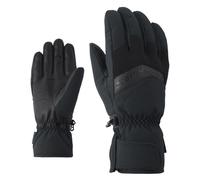Ziener Gabino Alpine Ski Glove: Black: 8 Size: 8, Colour: Black