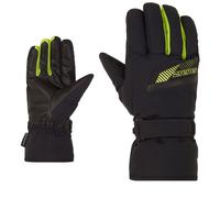 Ziener Gordanus AS Ski Glove: Black/Lime: 8 Size: 8, Colour: Black/Lim