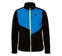 Ziener Joany Junior Junior Insulation/Hybrid Jacket Padded Warm Functional, Children's, Insulation/hybrid jacket, wadding, warm, functional, 207952, Black.Persian Blue, 116 (EU)