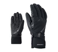 Ziener Kitty As Women's Ski Gloves Winter Sports Waterproof Breathable, womens, Ski gloves, winter sports, waterproof, breathable, 801165, Black, 6 (EU)