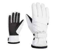 Ziener Ladies Kasa GL Ski Glove: White: 7.5 Size: 7.5, Colour: White
