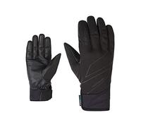 Ziener Men's Ilion Leisure/Functional/Outdoor Gloves | Soft-Shell, Windproof, Waterproof, Black, 8.5