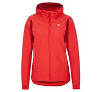 Ziener Nafalda Women's Primaloft Jacket Functional Warm with Stretch Insert, womens, Primaloft jacket with stretch insert - functional, warm, 204176, red, 36 (EU)