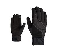 Ziener UZOMI Men's Cross-Country Gloves, Extra Warm, Touch, Soft-Shell, Black, 7