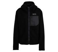 Ziener Women's Juha-Z High-Loft Fleece Jacket, Midlayer, Hood, Black, 38