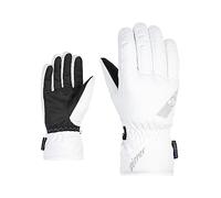 Ziener Women's KORENA Ski Gloves/Winter Sports | Waterproof, Breathable, White, 6