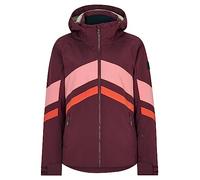 Ziener Women's Telia Ski Winter Jacket, Warm, Breathable, Waterproof, Velvet Red, 36 (EU)