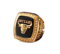 ZIERVIA Chicago Michael Jordan Championship Ring -Bulls 7 Variants (1991/1992/1993/1996/1997/1998 & 6-Year Collection), Sports Peripheral Collectible Ornament(1991,14#)
