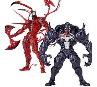 ZIERVIA Venom Vs Carnage Statue Set, Marvel Comics Villain Collection, Detailed PVC Action Figure Model, Premium Sculpted Home Office Desk Decoration, Gift For Fans And Collectors(Venom+Carnage)