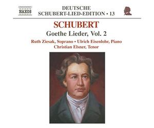 Ziesak:Elsner:Eisenlohr - SCHUBERT: Lied Edition 13 - Goethe, Vol. 2