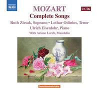 Ziesak, Trost, Eisenlohr – Mozart: Complete Lieder – Naxos