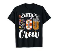 Zietta's Boo Crew Halloween Aunt Nephew Niece Matching T-Shirt