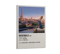 ZIF Vintage Movie 90s Room Aesthetics Poster Ratatouille Poster Decorative Painting Canvas Wall Posters And Art Picture Print Modern Family Bedroom Decor Posters 12x18inch(30x45cm)