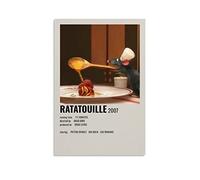 ZIF Vintage Movie Poster 90s Room Ratatouille Poster Decorative Painting Canvas Wall Posters And Art Picture Print Modern Family Bedroom Decor Posters 12x18inch(30x45cm)