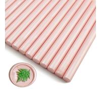 Zifospy 26-Piece 7mm Mini Wax Seal Sticks for Glue Guns - Elegant Sealing for Wedding Invitations, Greeting Cards, Wine Bottles & DIY Crafts (Tapioca)