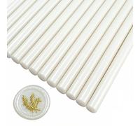 Zifospy 26-Piece 7mm Mini Wax Seal Sticks for Glue Guns - Elegant Sealing for Wedding Invitations, Greeting Cards, Wine Bottles & DIY Crafts (Pearl White)
