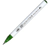 Zig Clean Color Real Brush Marker Pen 044 Deep Green