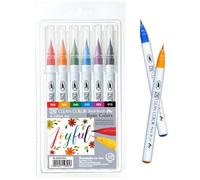 ZIG Clean Color Real Brush Pen Sets - 6 Pen Set