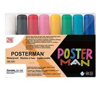 Zig Posterman 15mm Tip Markers 8/Pkg