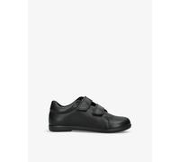 Zig&star Boys Black Kids' Atomic Branded Leather School Shoes Eur 33 / 1 Uk Adult