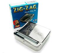 Zig Zag 10x TIN Automatic Cigarette Tobacco Rolling Machine Box ZigZag Roller Roll