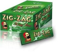 ZIG ZAG 160 Zig Zag Green King Size Rolling Papers 5 Books Of 32