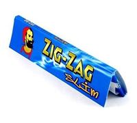 Zig Zag Blue King Size Slim Rolling Papers - 3 Booklets by Trendz