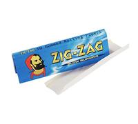 Zig Zag Blue Standard Size Slow Burning Rolling Papers - 10 Booklets by Trendz