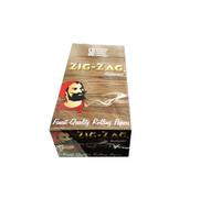 Zig-Zag Brown unbleached Regular Size 50 Booklets by Zig Zag