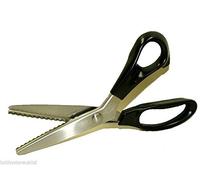 Zig Zag Dressmaking Stainless Steel Craft Fabric Pinking Scissors Shears 230mm