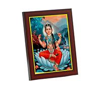zig zag Goddess Bala Tripura Sundari Small Photo Frame For Wall Table Size Small Pooja Room ( 6x8 inches, Acrylic Glass)