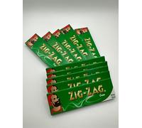 Zig Zag Green King Size Cigarette Rolling Papers - 10 Packets