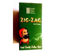 10 BOOKLETS ZIG ZAG GREEN ROLLING PAPERS & 4 BOXES SWAN EXTRA SLIM FILTER TIPS