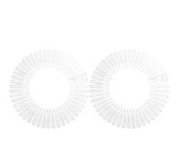 Zig Zag Headband 12pcs Rhinestone Plastic Full Circle Stretch Diamond Flexible Comb Teeth Headband Hair Band Clip Fixed Accessories(Style A-transparent)
