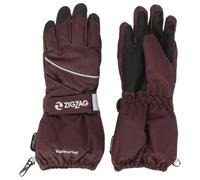 ZIG ZAG - Kid's Kempston Glove with Dropliner - Gloves size 152/158 - 12 Years, brown