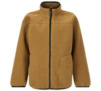 ZIG ZAG - Kid's Root Teddy Fleece Jacket - Fleece jacket size 140, brown