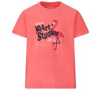 ZIG ZAG - Kid's Yrsa S/S T-Shirt - T-shirt size 128, red