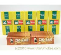 Zig Zag Liquorice Papers and Swan Extra Slim Filters 600