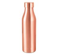 ZIG ZAG Pure Copper Water Bottle For Drinking More Water Yoga, Gym, Office, travel etc Rustproof & Leakproof Premium Copper Bottle With Health Benefits 33 OZ
