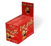 Zig Zag Red Standard Size Rolling Papers - Box of 100 Booklets by Trendz
