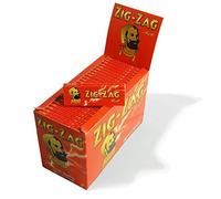 Zig Zag Red Regular Cigarette Rolling Papers Box 100