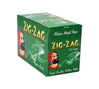 ZIGZAG Green Rolling Papers & SWAN Menthol Extra Slim Filter Tips – 1200 Papers, 1200 Tips